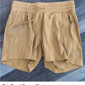 Zyia camel shorts